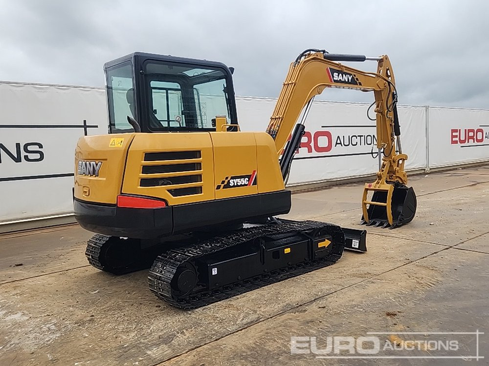 2018 Sany SY55C - Mini excavator: picture 5 2018 Sany SY55C - Mini excavator: picture 5