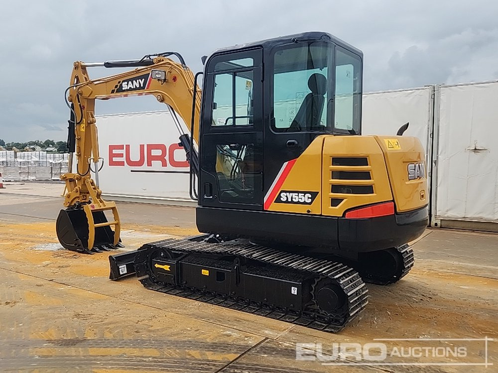2018 Sany SY55C - Mini excavator: picture 3 2018 Sany SY55C - Mini excavator: picture 3
