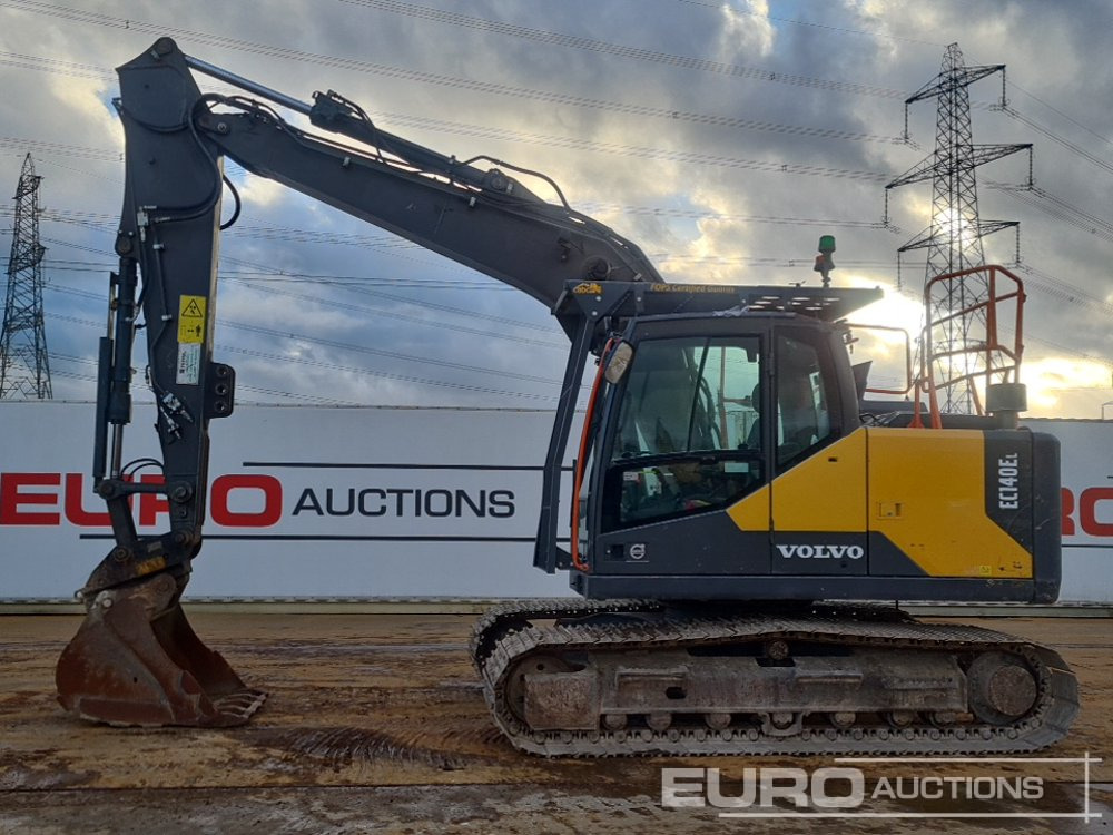 2018 Volvo EC140EL - Crawler excavator: picture 2 2018 Volvo EC140EL - Crawler excavator: picture 2