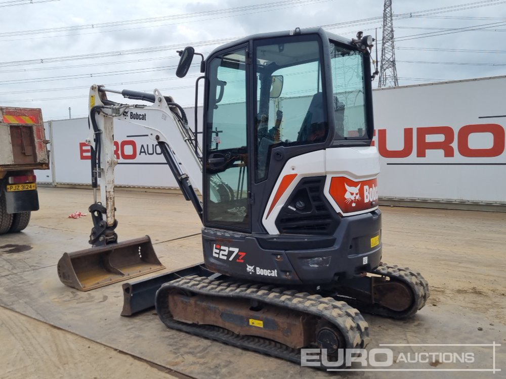 2019 Bobcat E27Z - Mini excavator: picture 3 2019 Bobcat E27Z - Mini excavator: picture 3