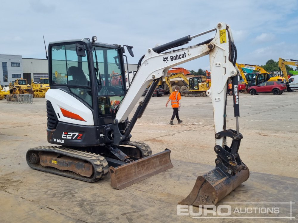 Mini excavator 2019 Bobcat E27Z: picture 7