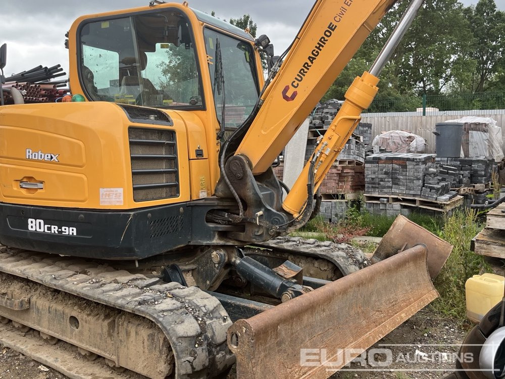 2019 Hyundai Robex R80CR-9A - Mini excavator: picture 2 2019 Hyundai Robex R80CR-9A - Mini excavator: picture 2