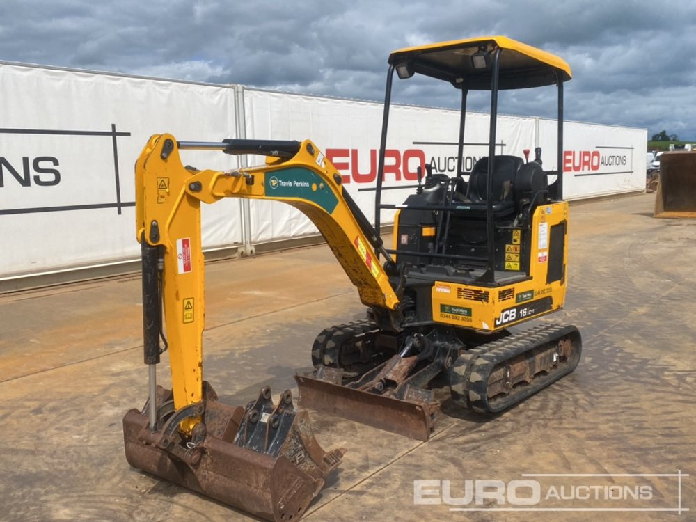 2019 JCB 16C-1 - Mini excavator: picture 1 2019 JCB 16C-1 - Mini excavator: picture 1