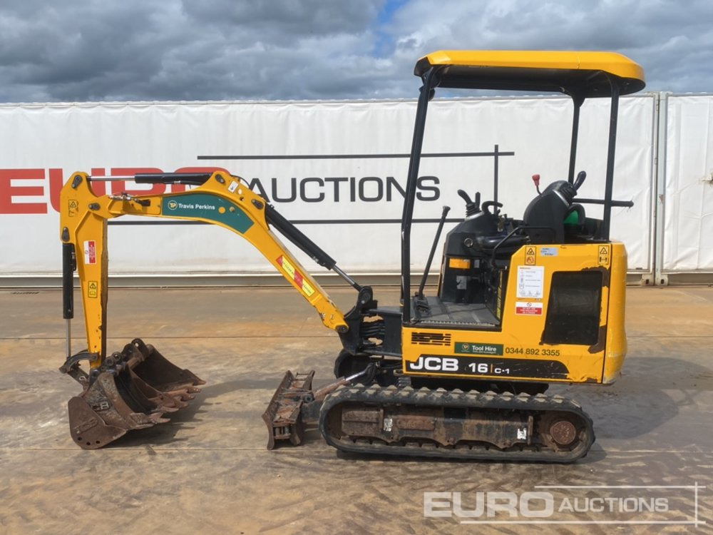 2019 JCB 16C-1 - Mini excavator: picture 2 2019 JCB 16C-1 - Mini excavator: picture 2