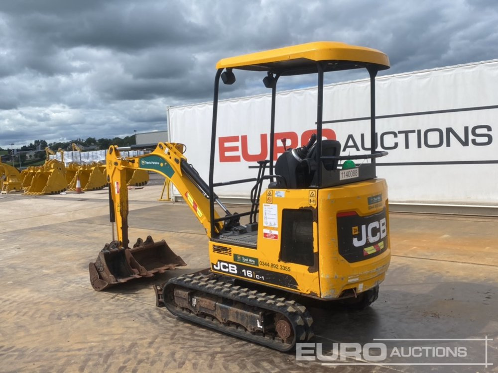 2019 JCB 16C-1 - Mini excavator: picture 3 2019 JCB 16C-1 - Mini excavator: picture 3