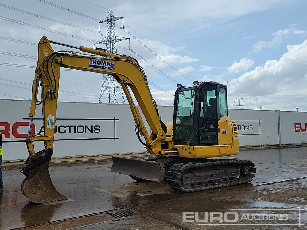 2019 Komatsu PC80MR-5 - Mini excavator: picture 1 2019 Komatsu PC80MR-5 - Mini excavator: picture 1