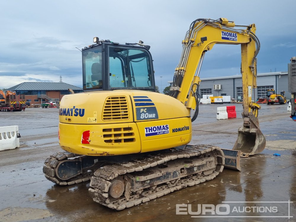 2019 Komatsu PC80MR-5 - Mini excavator: picture 5 2019 Komatsu PC80MR-5 - Mini excavator: picture 5