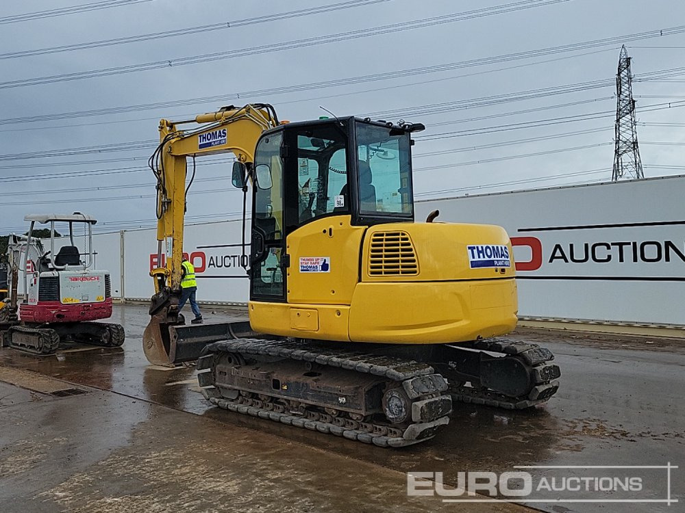 2019 Komatsu PC80MR-5 - Mini excavator: picture 3 2019 Komatsu PC80MR-5 - Mini excavator: picture 3