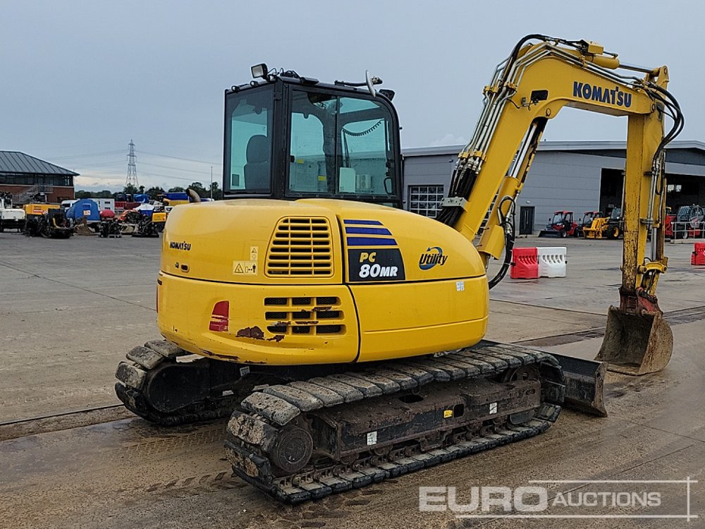 2019 Komatsu PC80MR-5 - Mini excavator: picture 5 2019 Komatsu PC80MR-5 - Mini excavator: picture 5