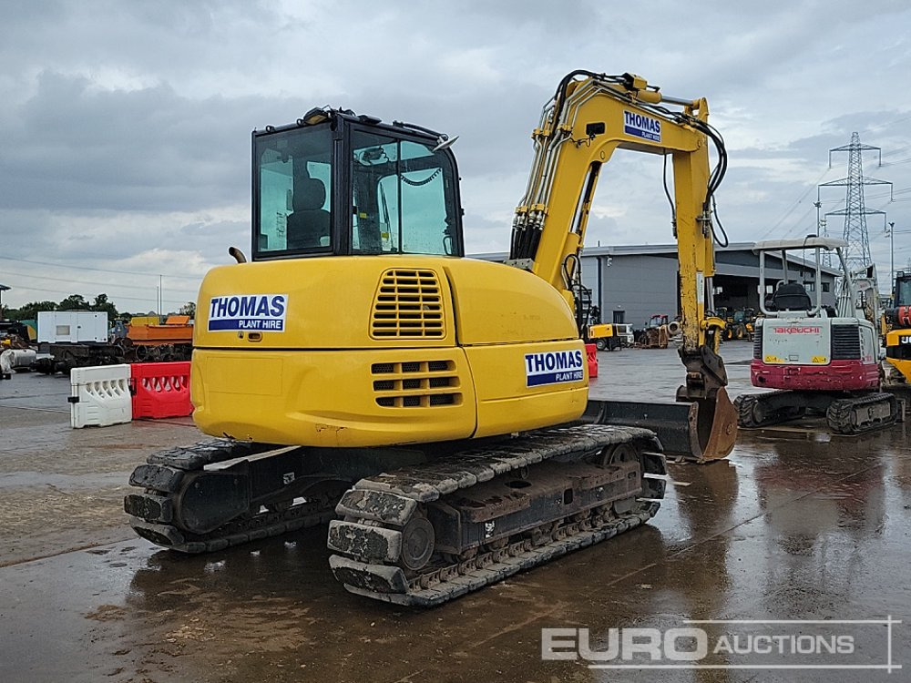 2019 Komatsu PC80MR-5 - Mini excavator: picture 5 2019 Komatsu PC80MR-5 - Mini excavator: picture 5