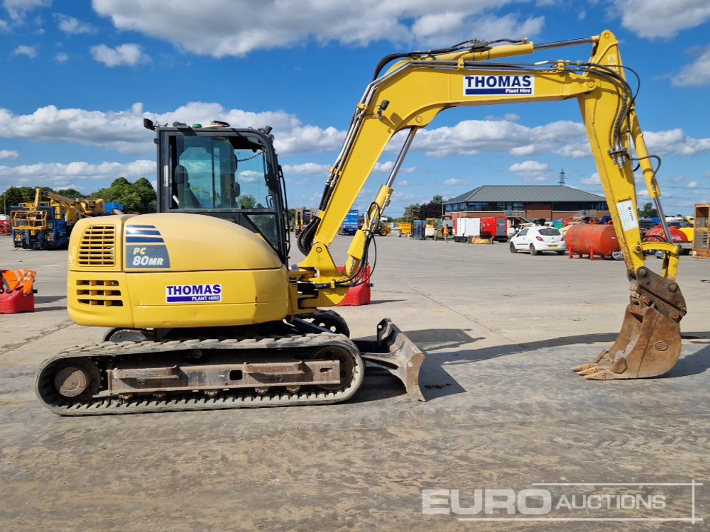 Mini excavator 2019 Komatsu PC80MR-5: picture 6