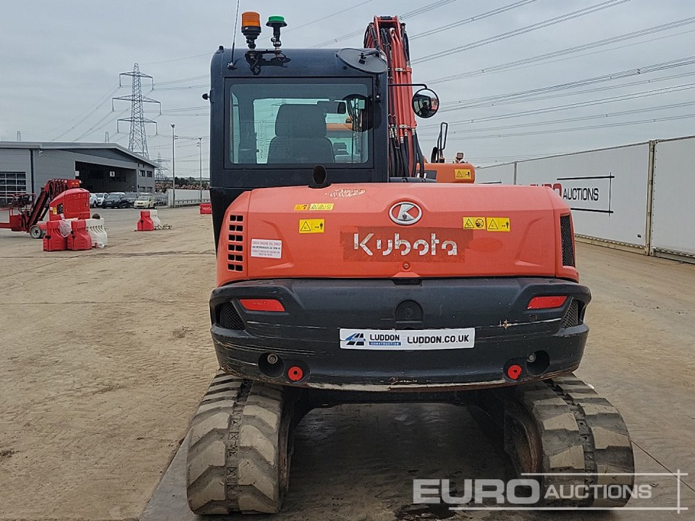 2019 Kubota KX080-4A - Mini excavator: picture 4 2019 Kubota KX080-4A - Mini excavator: picture 4