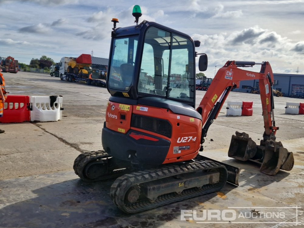 2019 Kubota U27-4 - Mini excavator: picture 5 2019 Kubota U27-4 - Mini excavator: picture 5