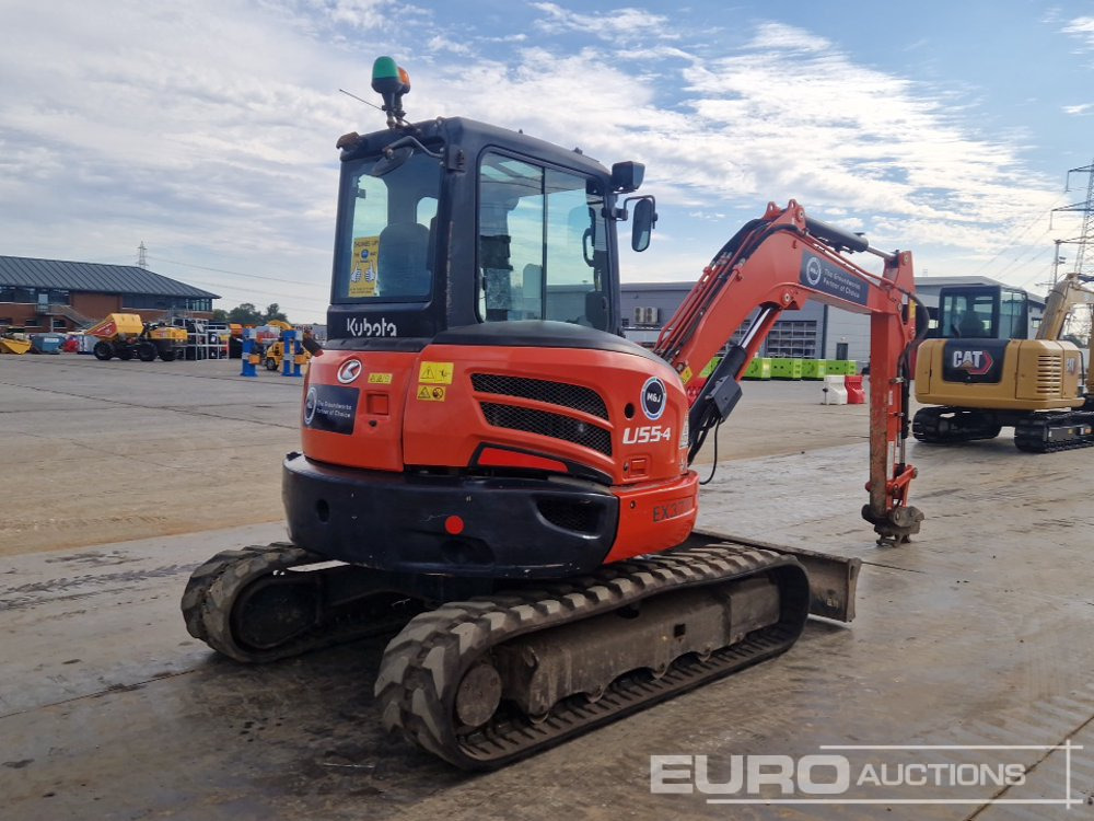 2019 Kubota U55-4 - Mini excavator: picture 5 2019 Kubota U55-4 - Mini excavator: picture 5