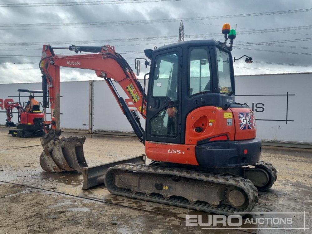 2019 Kubota U55-4 - Mini excavator: picture 3 2019 Kubota U55-4 - Mini excavator: picture 3