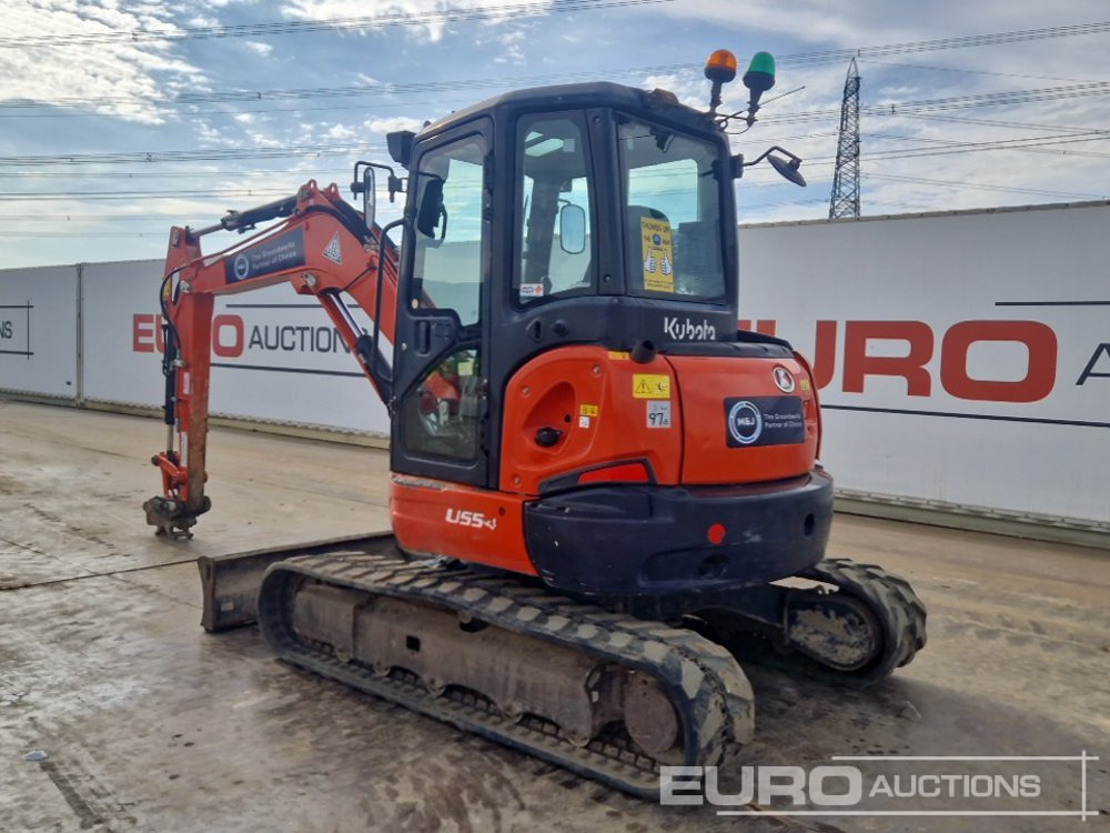 2019 Kubota U55-4 - Mini excavator: picture 3 2019 Kubota U55-4 - Mini excavator: picture 3
