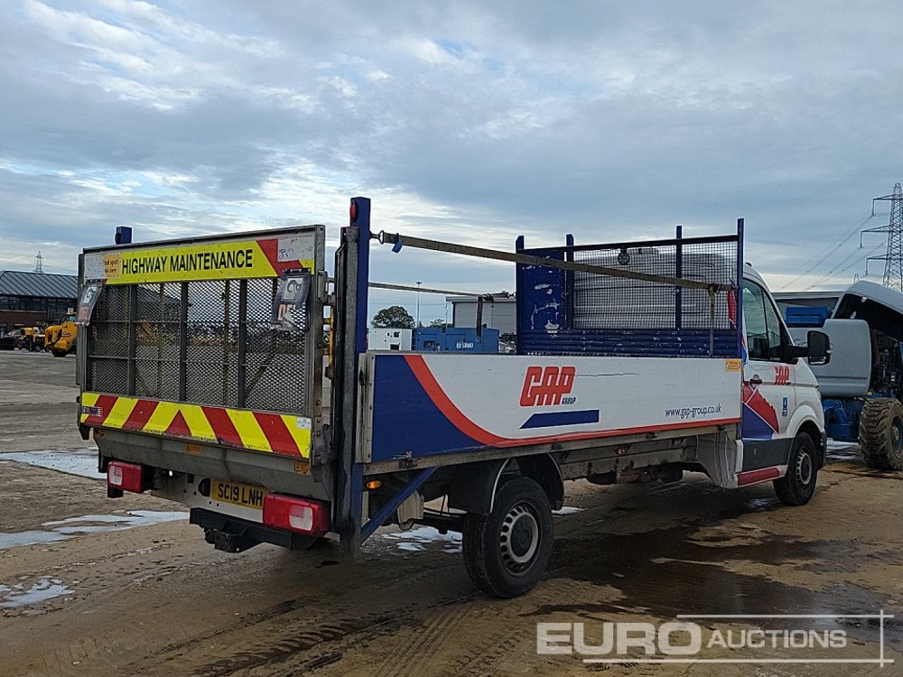 2019 Volkswagen Crafter CR35 - Flatbed van: picture 5 2019 Volkswagen Crafter CR35 - Flatbed van: picture 5