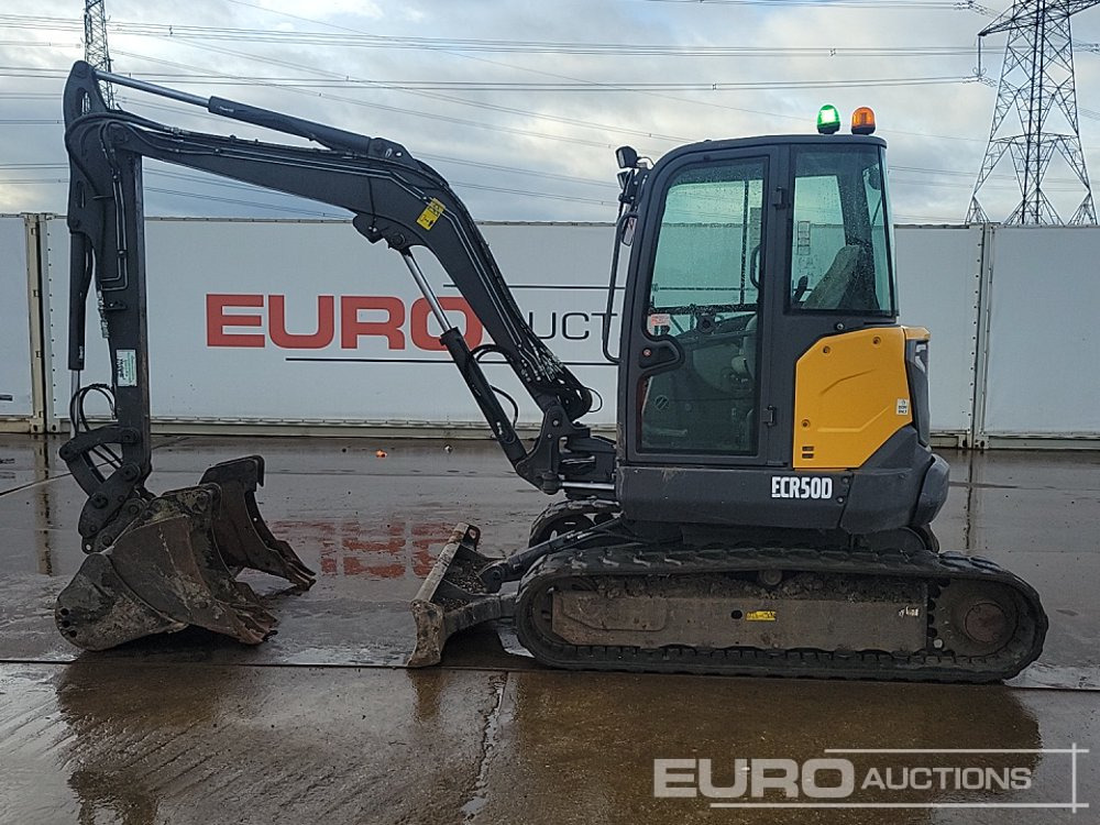 2019 Volvo ECR50D - Mini excavator: picture 2 2019 Volvo ECR50D - Mini excavator: picture 2