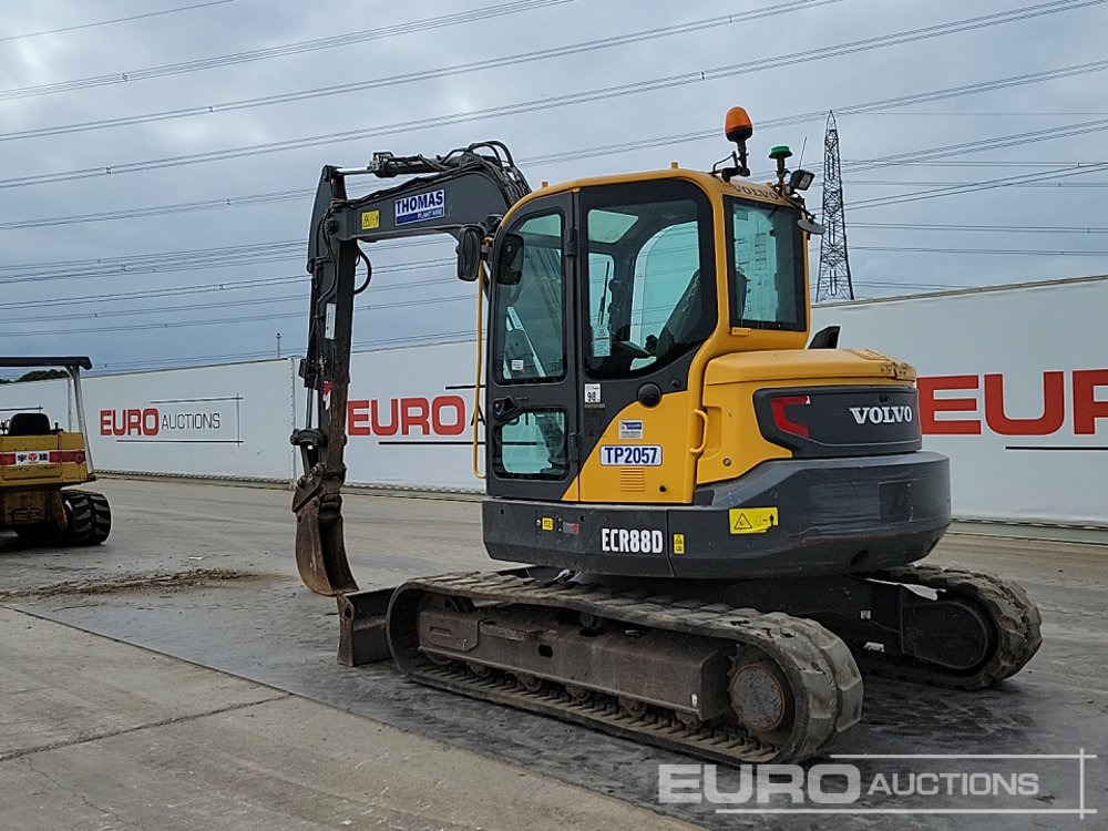 2019 Volvo ECR88D - Mini excavator: picture 3 2019 Volvo ECR88D - Mini excavator: picture 3