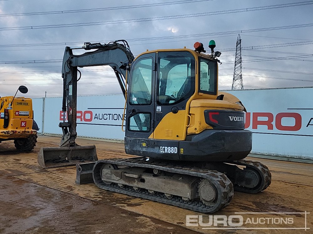 2019 Volvo ECR88D - Mini excavator: picture 3 2019 Volvo ECR88D - Mini excavator: picture 3