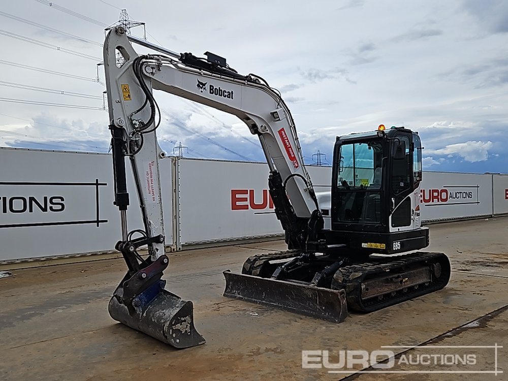 2020 Bobcat E85 - Mini excavator: picture 1 2020 Bobcat E85 - Mini excavator: picture 1