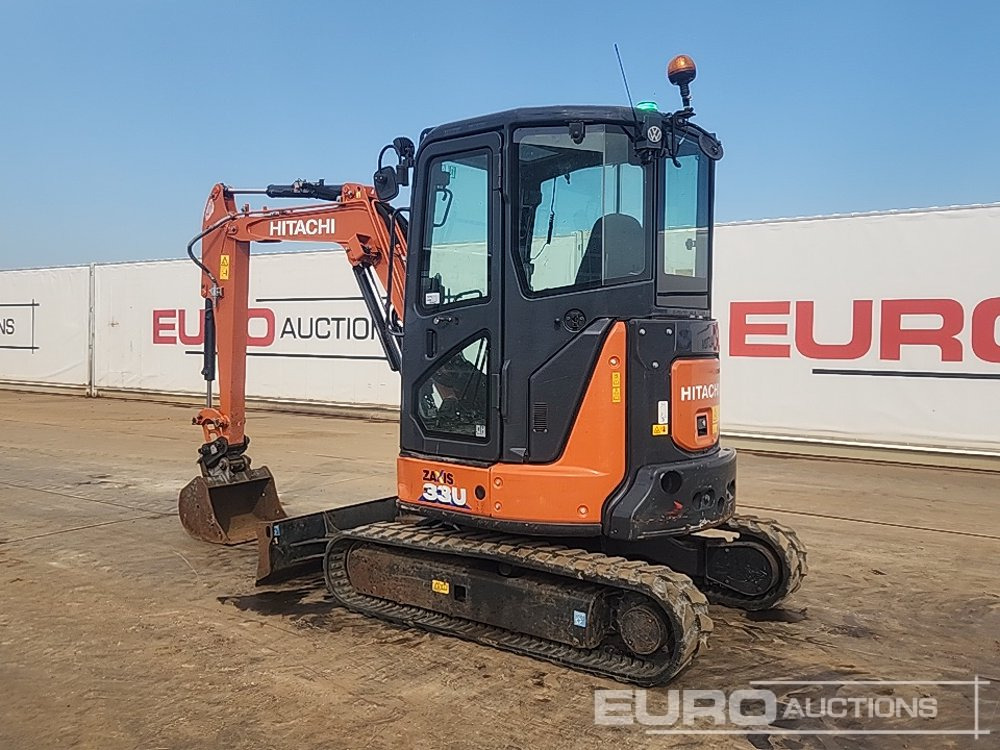 2020 Hitachi ZX33U-6 - Mini excavator: picture 3 2020 Hitachi ZX33U-6 - Mini excavator: picture 3
