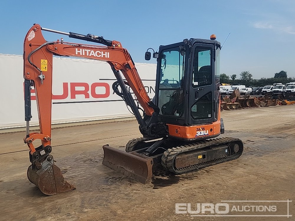 2020 Hitachi ZX33U-6 - Mini excavator: picture 1 2020 Hitachi ZX33U-6 - Mini excavator: picture 1