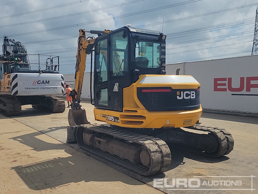 2020 JCB 85Z-2 - Mini excavator: picture 3 2020 JCB 85Z-2 - Mini excavator: picture 3