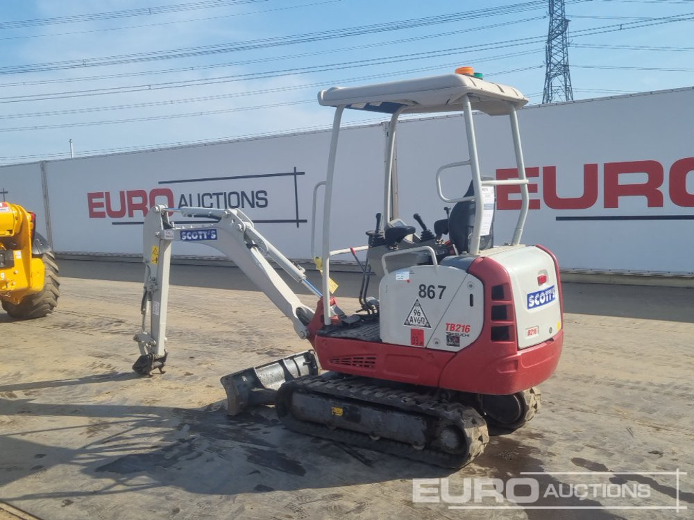 2020 Takeuchi TB216 - Mini excavator: picture 3 2020 Takeuchi TB216 - Mini excavator: picture 3