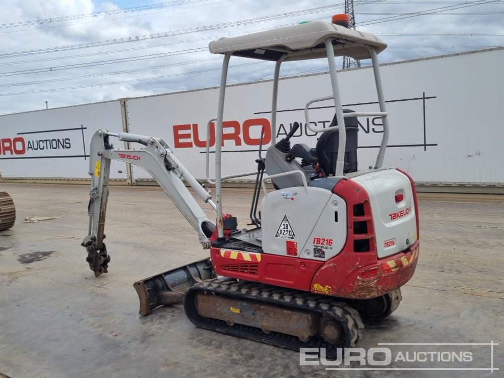 2020 Takeuchi TB216 - Mini excavator: picture 3 2020 Takeuchi TB216 - Mini excavator: picture 3