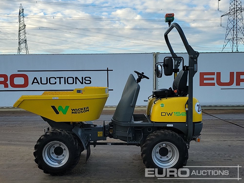 2020 Wacker Neuson DW15E - Mini dumper: picture 2 2020 Wacker Neuson DW15E - Mini dumper: picture 2