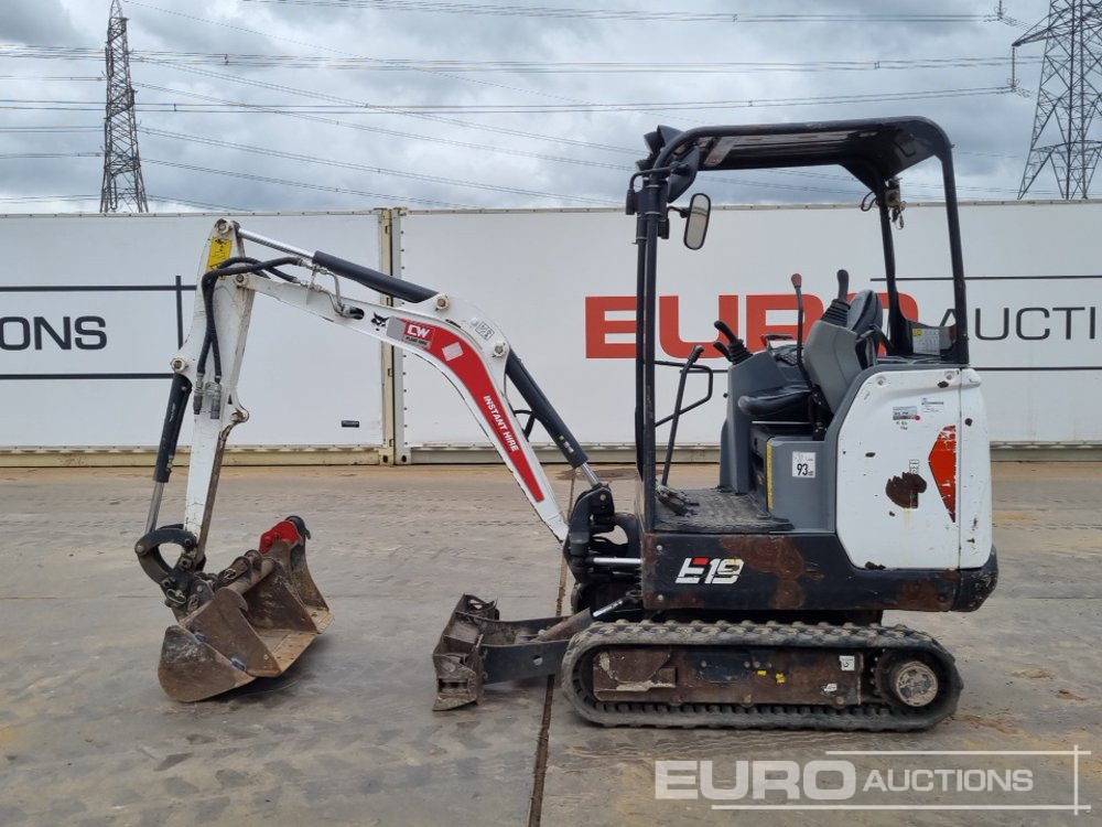 2021 Bobcat E19 - Mini excavator: picture 2 2021 Bobcat E19 - Mini excavator: picture 2