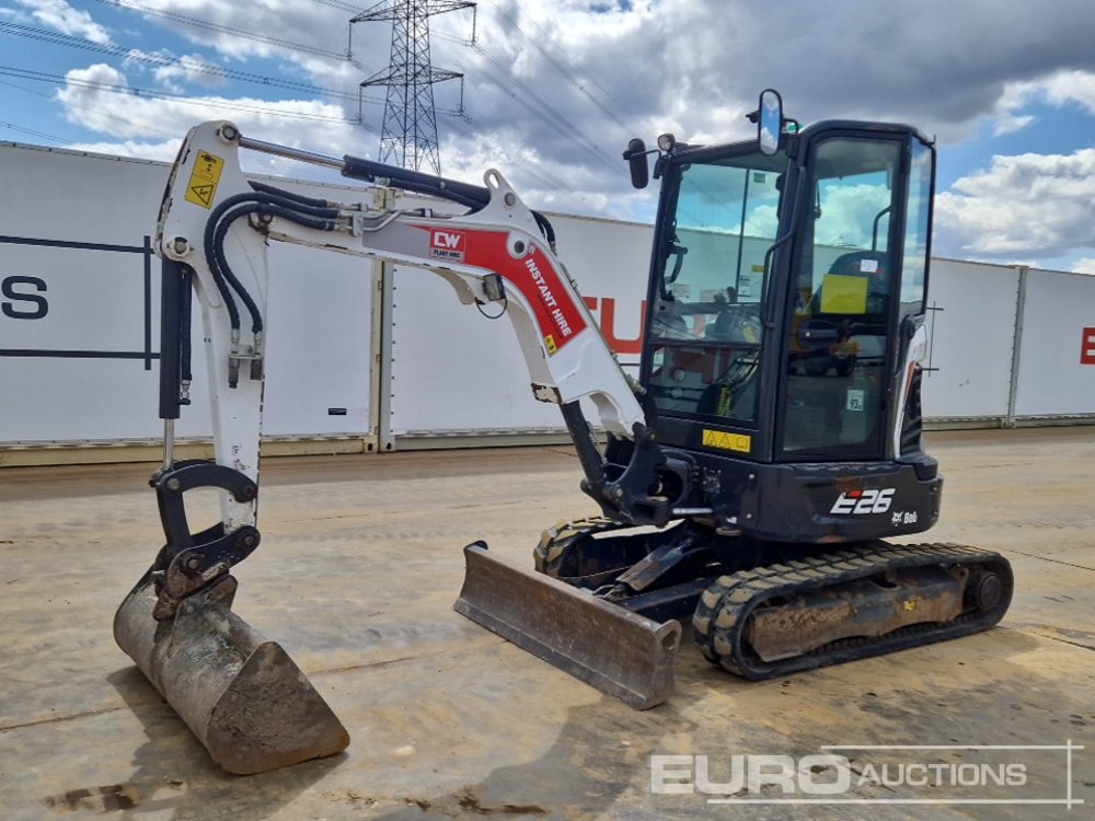 2021 Bobcat E26 - Mini excavator: picture 1 2021 Bobcat E26 - Mini excavator: picture 1