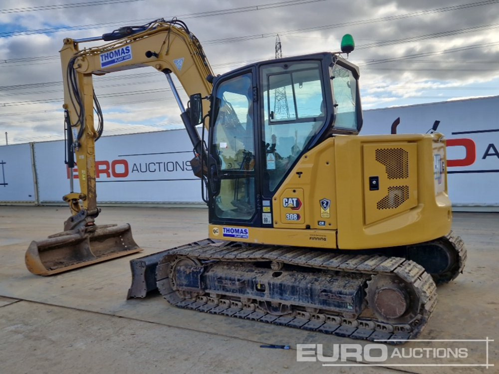 2021 CAT 308CR - Mini excavator: picture 3 2021 CAT 308CR - Mini excavator: picture 3