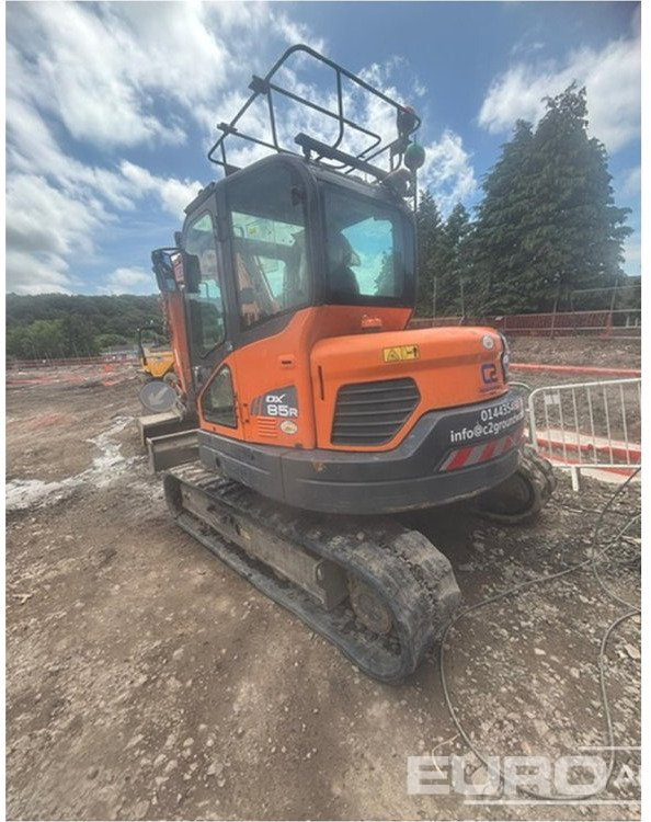 2021 Doosan DX85R-3 - Mini excavator: picture 4 2021 Doosan DX85R-3 - Mini excavator: picture 4