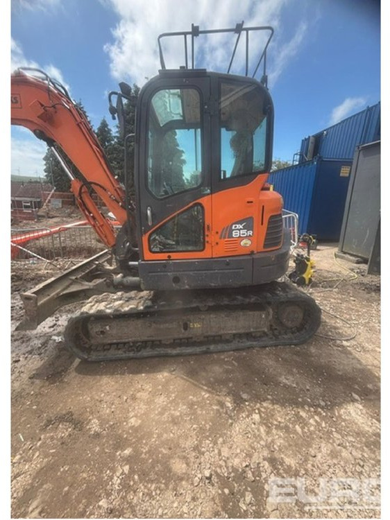 2021 Doosan DX85R-3 - Mini excavator: picture 3 2021 Doosan DX85R-3 - Mini excavator: picture 3