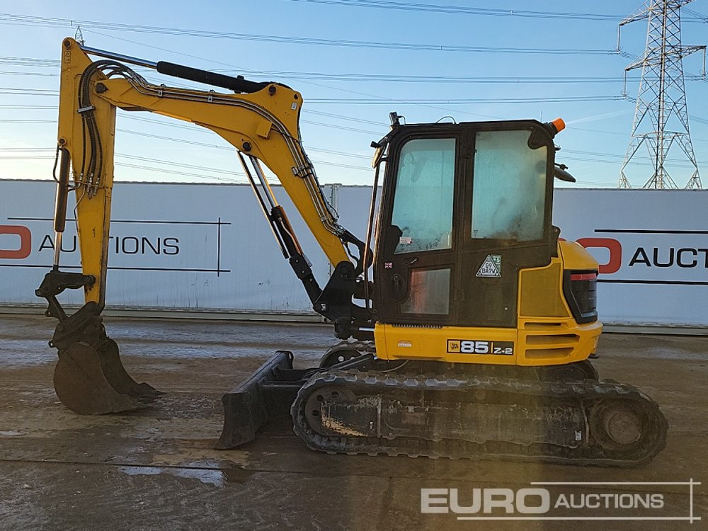 2021 JCB 85Z-2 - Mini excavator: picture 2 2021 JCB 85Z-2 - Mini excavator: picture 2