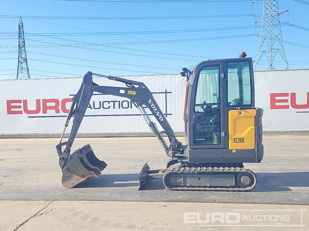 2021 Volvo EC20E - Mini excavator: picture 3 2021 Volvo EC20E - Mini excavator: picture 3