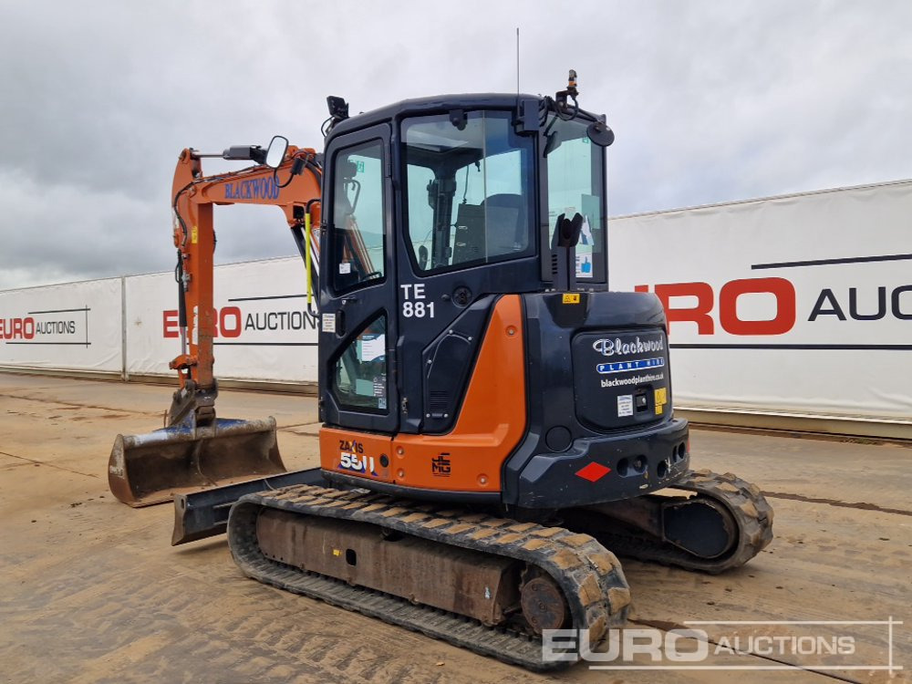 2022 Hitachi ZX55U-6 CLR - Mini excavator: picture 3 2022 Hitachi ZX55U-6 CLR - Mini excavator: picture 3