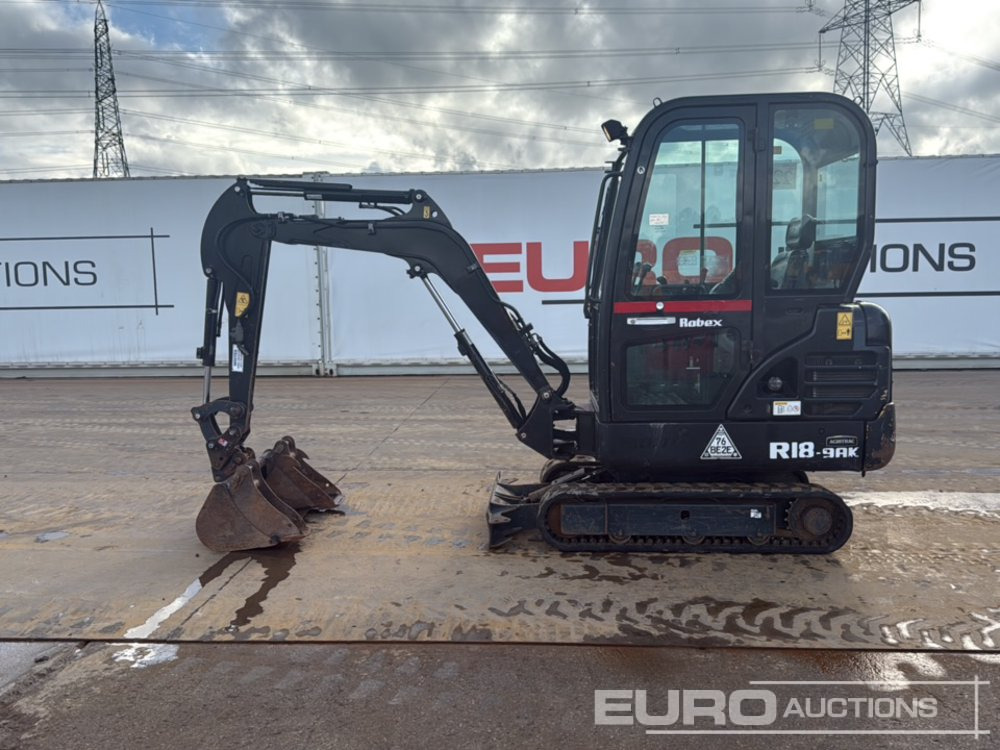 2022 Hyundai R18-9AK - Mini excavator: picture 2 2022 Hyundai R18-9AK - Mini excavator: picture 2