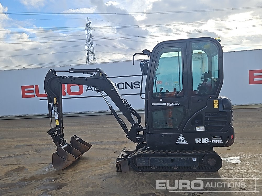 2022 Hyundai R18-9AK - Mini excavator: picture 2 2022 Hyundai R18-9AK - Mini excavator: picture 2