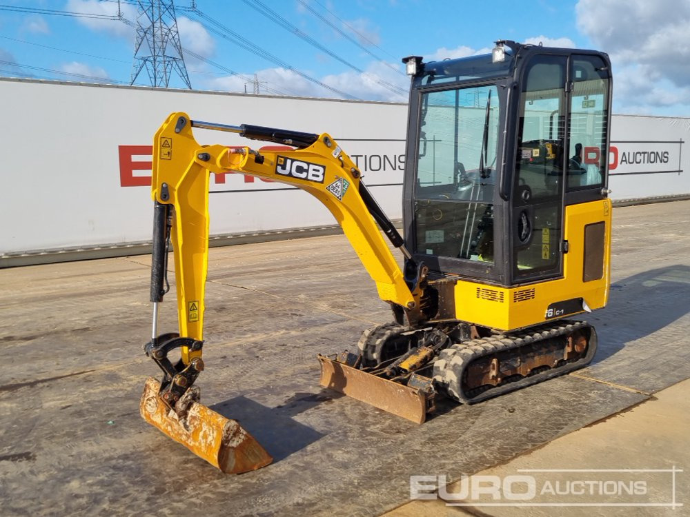 2022 JCB 16C-1 - Mini excavator: picture 1 2022 JCB 16C-1 - Mini excavator: picture 1
