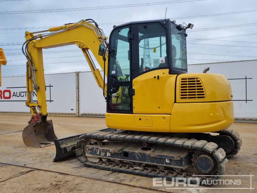 2022 Komatsu PC80MR-5 - Mini excavator: picture 3 2022 Komatsu PC80MR-5 - Mini excavator: picture 3
