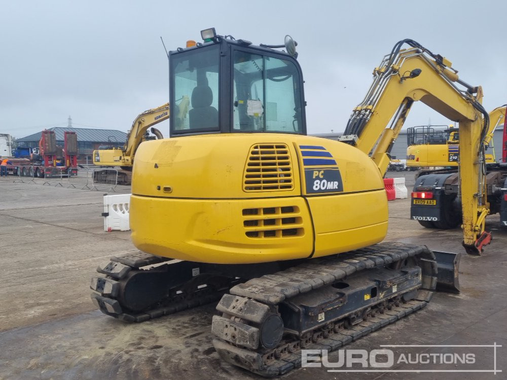 2022 Komatsu PC80MR-5E0 - Mini excavator: picture 5 2022 Komatsu PC80MR-5E0 - Mini excavator: picture 5