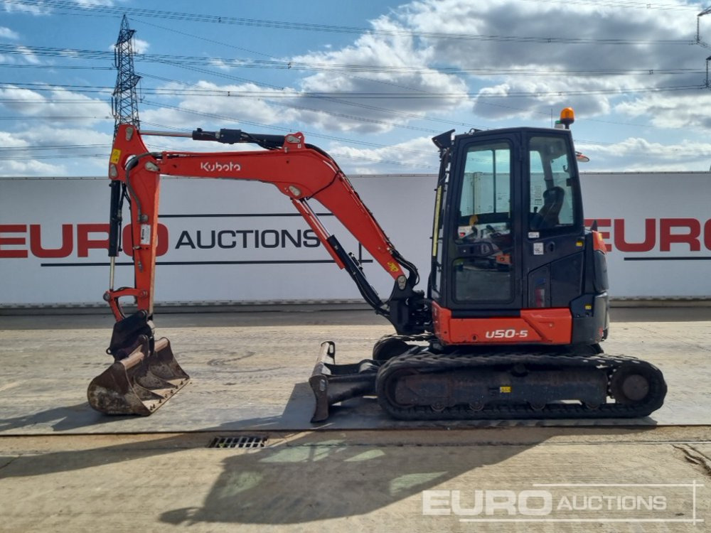 2022 Kubota U50-5 - Mini excavator: picture 2 2022 Kubota U50-5 - Mini excavator: picture 2