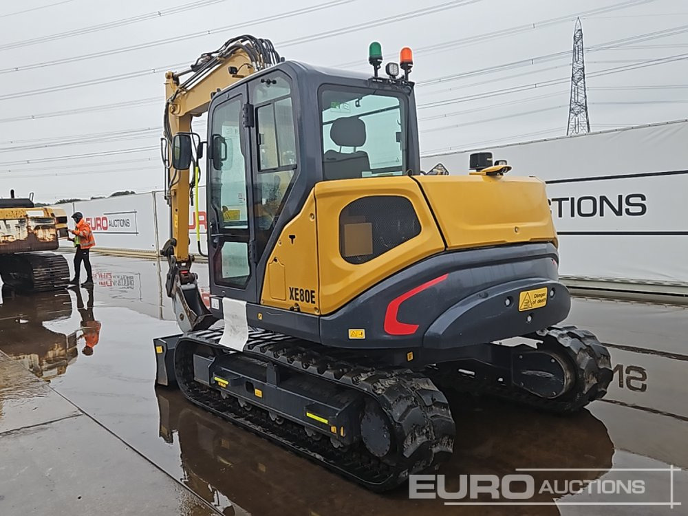 2022 XCMG XE80E - Mini excavator: picture 3 2022 XCMG XE80E - Mini excavator: picture 3