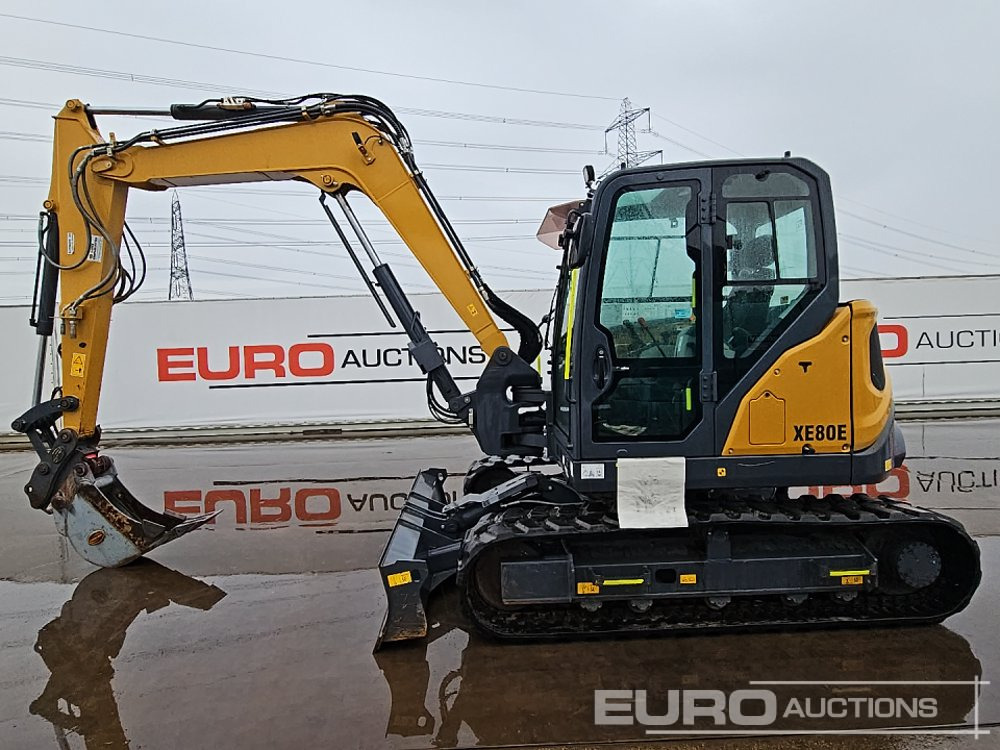 2022 XCMG XE80E - Mini excavator: picture 2 2022 XCMG XE80E - Mini excavator: picture 2