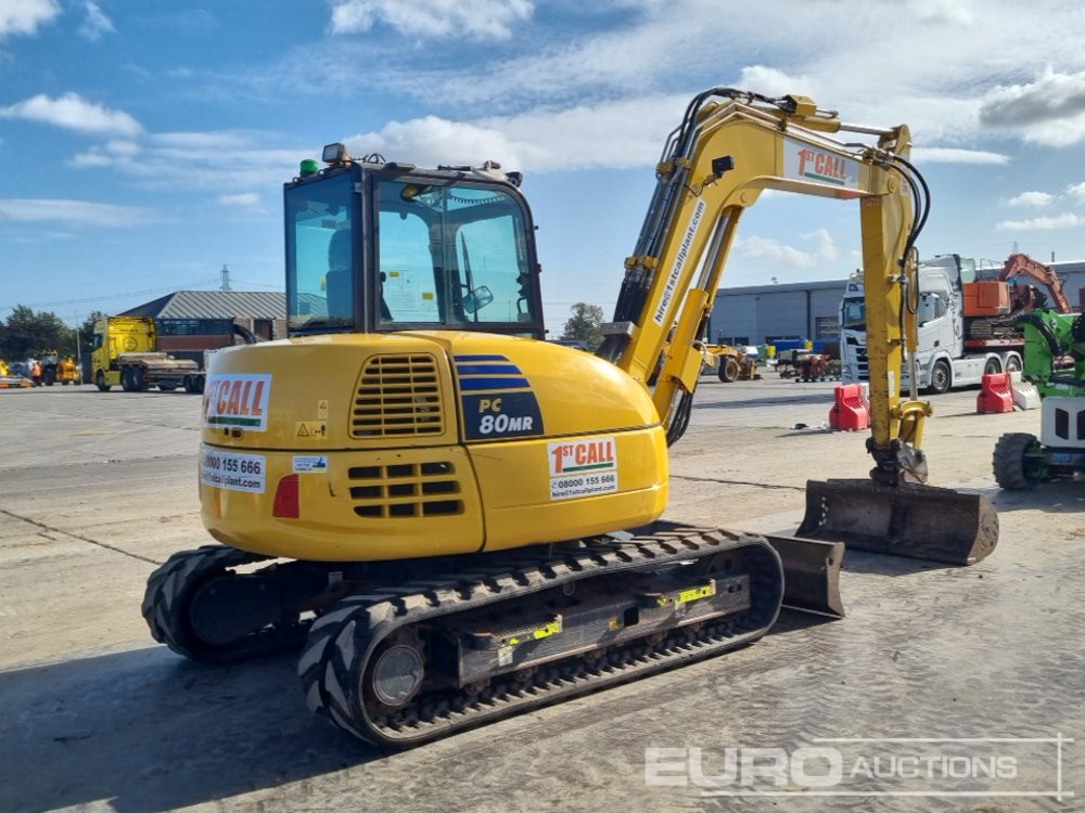 2023 Komatsu PC80MR-5 - Mini excavator: picture 5 2023 Komatsu PC80MR-5 - Mini excavator: picture 5