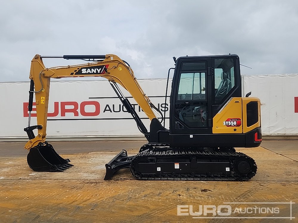 2024 Sany SY55U - Mini excavator: picture 2 2024 Sany SY55U - Mini excavator: picture 2