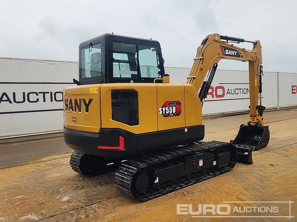 2024 Sany SY55U - Mini excavator: picture 5 2024 Sany SY55U - Mini excavator: picture 5